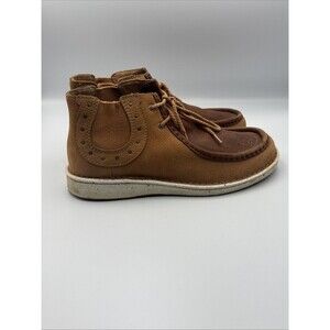 Justin‎ Boots Goodluck Moc Toe Chukka Booties Womens Size 10M Casual Boots JL261